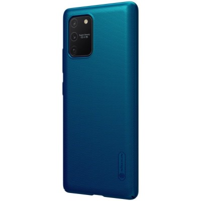 Samsung Galaxy S10 Lite (G970) Nillkin Frosted Shield синий пластиковый чехол | Vacins.lv