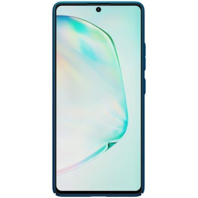 Samsung Galaxy S10 Lite (G970) Nillkin Frosted Shield синий пластиковый чехол | Vacins.lv