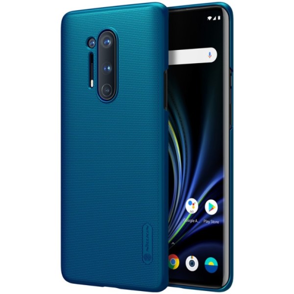 „Nillkin“ Frosted Shield futrālis - zils (OnePlus 8 Pro)