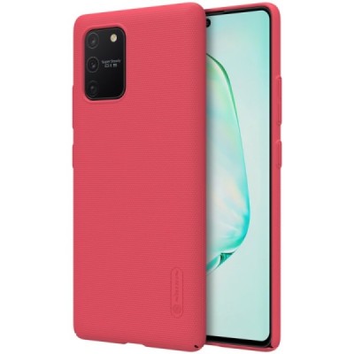 Samsung Galaxy S10 Lite (G970) Nillkin Frosted Shield sarkans plastmasas apvalks | vacins.lv