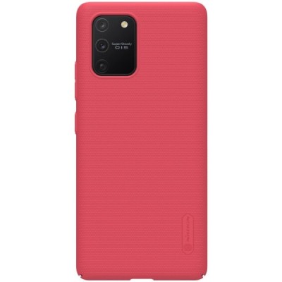 Samsung Galaxy S10 Lite (G970) Nillkin Frosted Shield sarkans plastmasas apvalks | vacins.lv