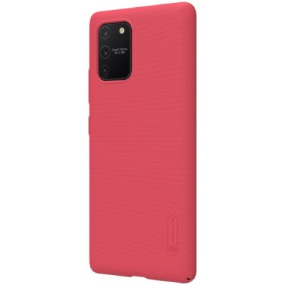 Samsung Galaxy S10 Lite (G970) Nillkin Frosted Shield sarkans plastmasas apvalks | vacins.lv