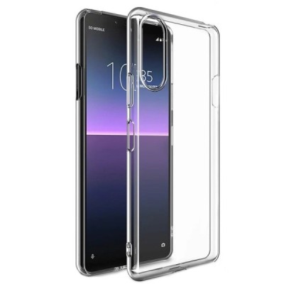 Sony Xperia 10 II „Imak“ твердый силиконовый чехол из TPU прозрачный | Vacins.lv