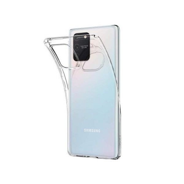 Cieta silikona (TPU) apvalks - dzidrs (Galaxy S10 Lite)