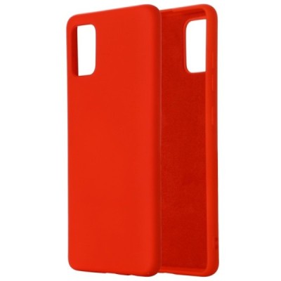 Samsung Galaxy S10 Lite (G970) Shell cieta silikona (TPU) sarkans apvalks | vacins.lv