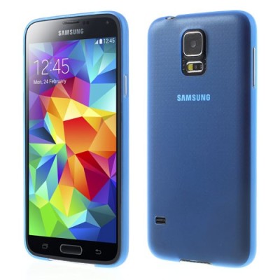 Samsung Galaxy S5 (S5 Neo) pasaulē planākais zils futrālis / Vacins.lv