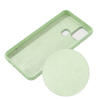 Samsung Galaxy A21s (A217) Shell cieta silikona (TPU) zaļš apvalks | Vacins.lv