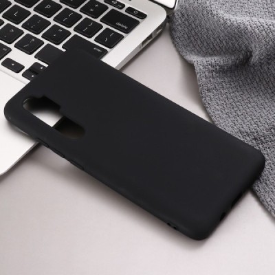Xiaomi Mi Note 10 Lite Shell (TPU) твердый силиконовый чехол - чёрный | Vacins.lv