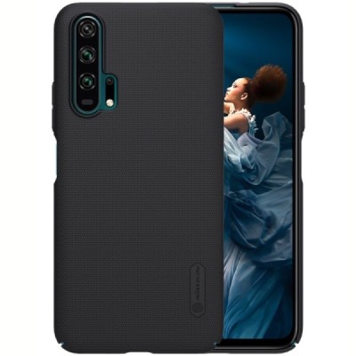 Huawei Honor 20 Pro Nillkin Frosted Shield черный пластиковый чехол | Vacins.lv