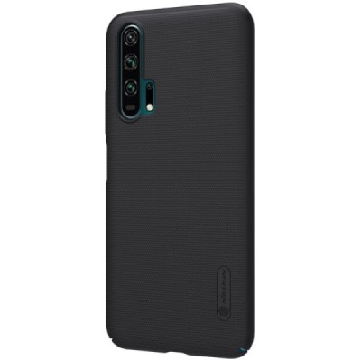 Huawei Honor 20 Pro Nillkin Frosted Shield черный пластиковый чехол | Vacins.lv
