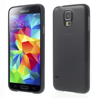 Samsung Galaxy S5 (S5 Neo) pasaulē planākais melns futrālis / Vacins.lv