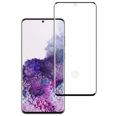 Samsung Galaxy S20+ (G986) Mocolo Tempered Glass melns ekrāna aizsargstikls | Vacins.lv