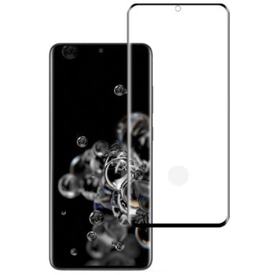 Samsung Galaxy S20 Ultra (G988) Mocolo Tempered Glass melns ekrāna aizsargstikls | Vacins.lv
