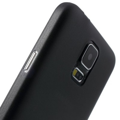 Ploniausias pasaulyje juodas Samsung Galaxy S5 G900 (S5 Neo G903) dėklas (dėkliukas) / Priedai.lt