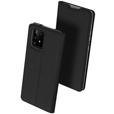 „Dux Ducis“ Skin серии Samsung Galaxy S10 Lite (G970) чёрный кожаный чехол-книжка | Vacins.lv