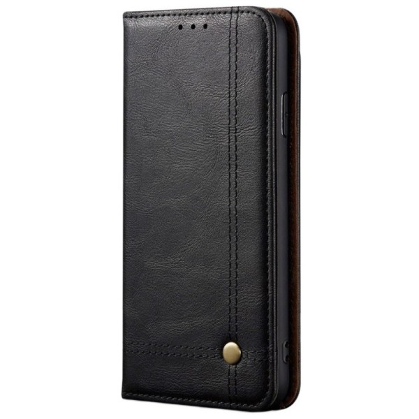 „Deluxe“ чехол-книжка - чёрный (Mi Note 10 Lite)