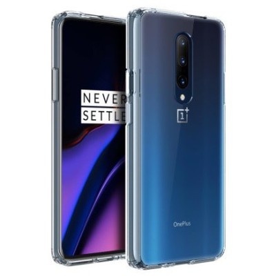 OnePlus 7 твердый силиконовый (TPU) чехол прозрачный | Vacins.lv