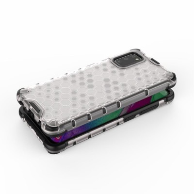 Honeycomb pastiprinātas aizsardzības dzidrs Samsung Galaxy A41 (A415) apvalks | Vacins.lv