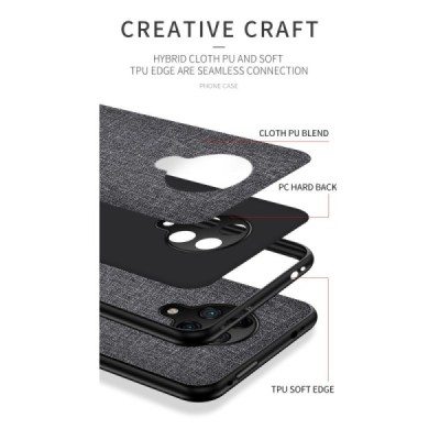 Xiaomi Poco F2 Pro „Bi-Color“ Splicing pelēks ādas apvalks | Vacins.lv