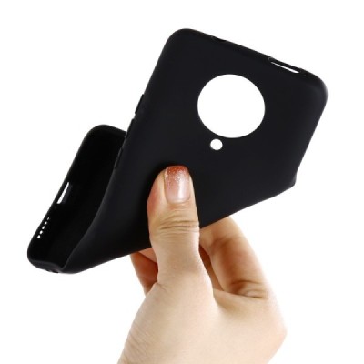 Xiaomi Poco F2 Pro Shell (TPU) твердый силиконовый чехол - чёрный | Vacins.lv