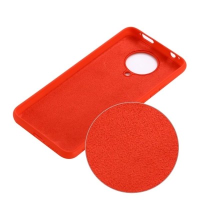 Xiaomi Poco F2 Pro Shell cieta silikona (TPU) sarkans apvalks | vacins.lv