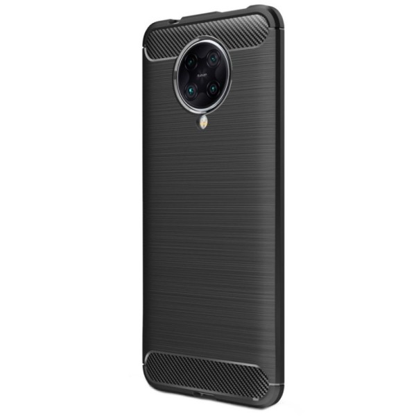 „Mofi“ Carbon твердый силиконовый чехол (TPU) - черный (Poco F2 Pro)