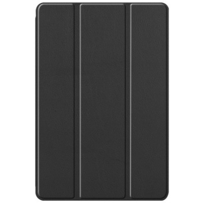 Samsung Galaxy Tab S6 Lite 10.4 (P615, P610, P613, P619) черный кожаный чехол-книжка с местом для стилуса | Vacins.lv
