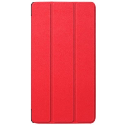 Lenovo Tab 7 Essential (7104F) красный кожаный чехол-книжка (складной) | Vacins.lv
