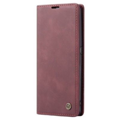 Samsung Galaxy A80 (A805F) CaseMe Retro открываемый, бордового цвета, кожаный чехол – книжка | Vacins.lv