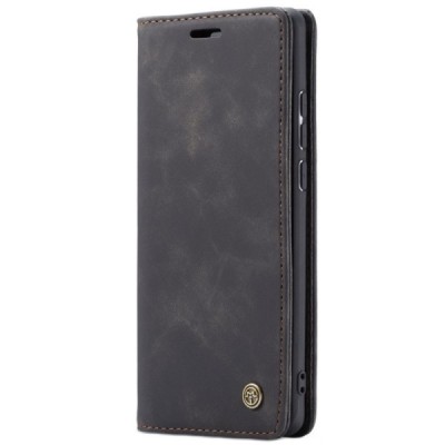 Huawei P30 Lite CaseMe Retro открываемый, чёрного цвета, кожаный чехол – книжка | Vacins.lv