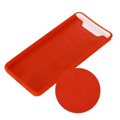 Samsung Galaxy A80 (A805F) Shell (TPU) твердый силиконовый чехол - красный | Vacins.lv