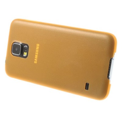 Ploniausias pasaulyje oranžinis Samsung Galaxy S5 G900 (S5 Neo G903) dėklas (dėkliukas) / Priedai.lt