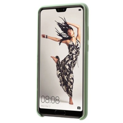 Huawei P20 Shell cieta silikona (TPU) apvalks - zaļš | Vacins.lv