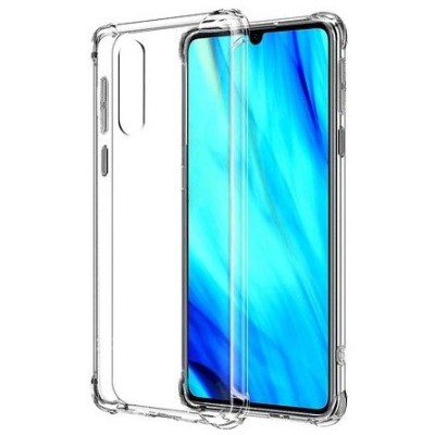 Твердый силиконовый чехол (TPU) для Huawei P30 - прозрачный | Vacins.lv
