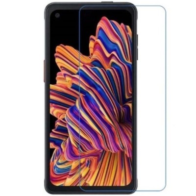 Samsung Galaxy XCover Pro (G715) tempered Glass прозрачное защитное стекло толщиной 0,3 мм | Vacins.lv