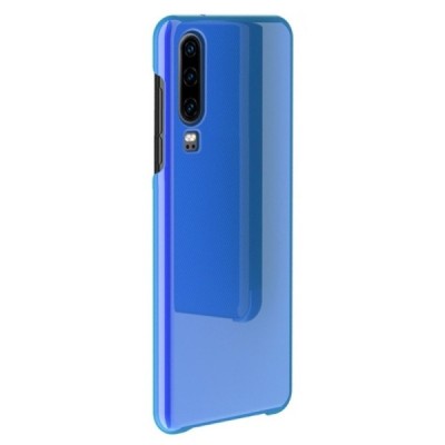 Huawei P30 открываемый синий пластиковый чехол-книжка | Vacins.lv
