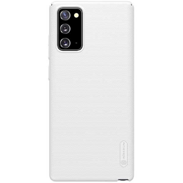 Чехол „Nillkin“ Frosted Shield - белый (Galaxy Note 20)