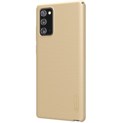 Samsung Galaxy Note 20 (N980F) Nillkin Frosted Shield zelta plastmasas futrālis | Vacins.lv