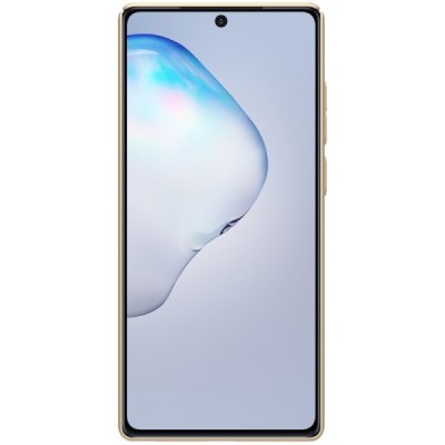 Samsung Galaxy Note 20 (N980F) Nillkin Frosted Shield zelta plastmasas futrālis | Vacins.lv