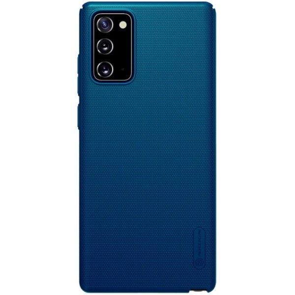 Чехол „Nillkin“ Frosted Shield - синий (Galaxy Note 20)