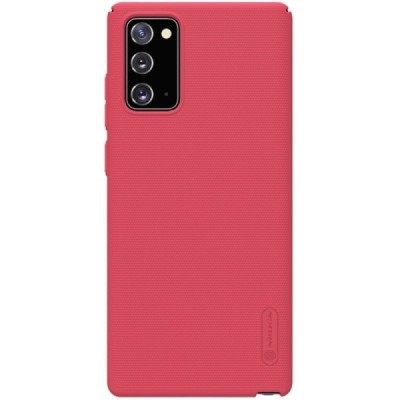 Samsung Galaxy Note 20 (N980F) Nillkin Frosted Shield sarkans plastmasas futrālis | Vacins.lv