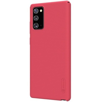 Samsung Galaxy Note 20 (N980F) Nillkin Frosted Shield sarkans plastmasas futrālis | Vacins.lv