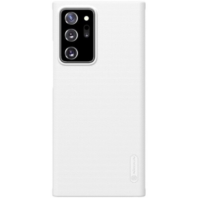 Nillkin Frosted Shield Samsung Galaxy Note 20 Ultra (N986F) белый пластиковый чехол | Vacins.lv