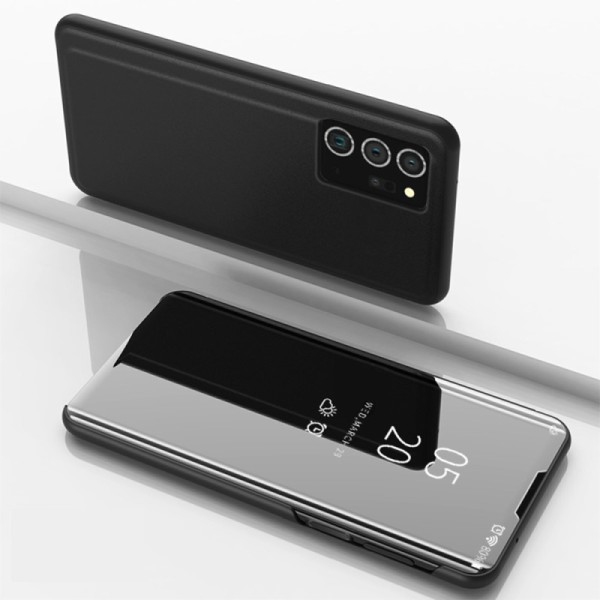 Пластиковый чехол-книжка - чёрный (Galaxy Note 20 Ultra)