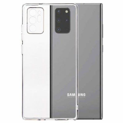 Samsung Galaxy Note 20 Ultra (N986F) твердый силиконовый (TPU) чехол прозрачный | Vacins.lv