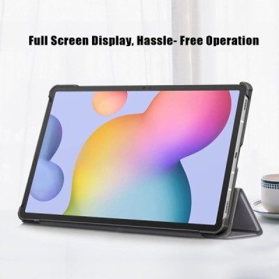 Samsung Galaxy Tab S7 11" (T875, T870) atvēramais pelēks maciņš | Vacins.lv