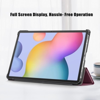 Samsung Galaxy Tab S7 11" (T875, T870) atvēramais bordo maciņš | Vacins.lv
