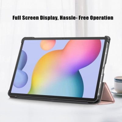 Samsung Galaxy Tab S7 11" (T875, T870) atvēramais zelta maciņš | Vacins.lv