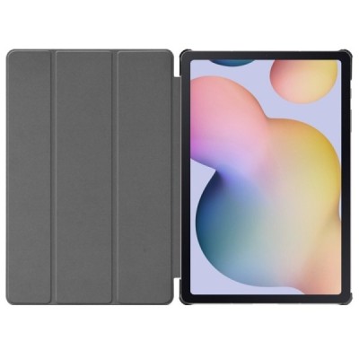 Samsung Galaxy Tab S7 FE 12.4", S7+ 12.4" (T976) красный кожаный чехол-книжка (складной) | Vacins.lv