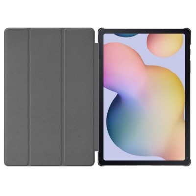 Samsung Galaxy Tab S7+ 12.4" (T976) atvēramais pelēks maciņš | Vacins.lv